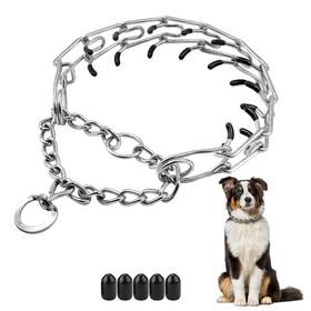 Monlida 508888777944 Dog Prong Collar Adjustable Choke For Dogs High-strength Metal Colla