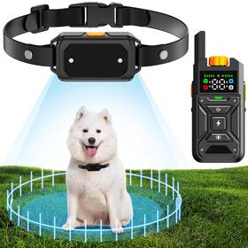 Mosbok 765463558016 Wireless Dog Fence And Training Collar Up To 984ft 3 Modes Waterpro