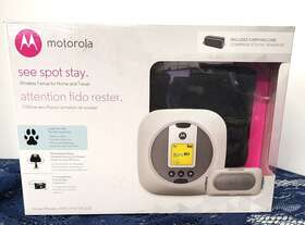 Motorola 601629404370 Wireless Dog Fence For Home &travel See Spot Stay Wirelessfence25 Nib