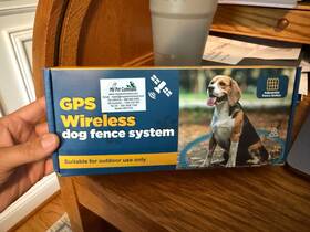 My Pet Command Mpc722 Gps Wireless Dog Fence System. Open Box. Unused. Missing One Prong