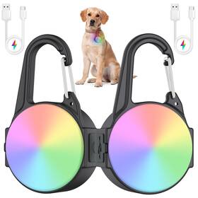 Myddomi Cg-8888 Dog Lights For Night Walking 4 Modes Ip68 Waterproof Collar Light Ni