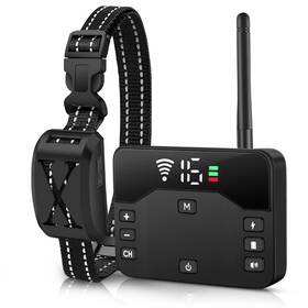 Nbsun 643556636226 Wireless Dog Fence 2-in-1 Electric Training Collar With Remote Wi