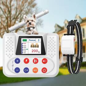 Nbsun 643556636622 Wireless Dog Fence Electric For With Big Lcd Screen Portable Pet