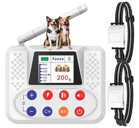 Nbsun 763932798031 Wireless Dog Fence System 2025 Electric For And Training Collar With