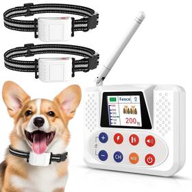 Nbsun 763932798079 Wireless Dog Fence System Electric For With Big Lcd Screen Portab