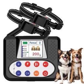 Nbsun 763932798192 Wireless Dog Fence System Electric For Dogs With Big Lcd Screen 2 In