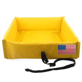 Newpo Np177-1 Portable Spill Containment Secondary Berm Folding Duck Pond