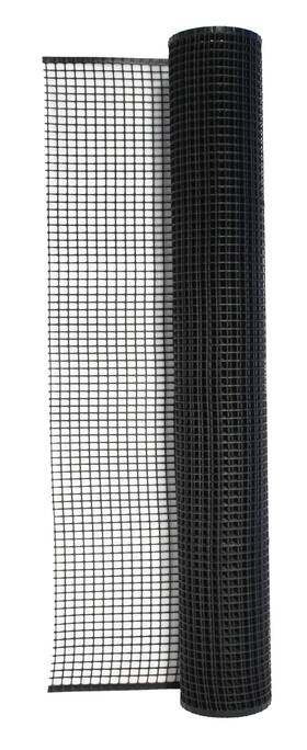No 4555 Heavy Duty Guard 15 Ft Long Plastic Gate Toddler Child 1 Ct Black