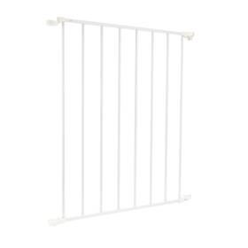 No G4310 Custom Fit Auto Close Child Safety Gate Extension 24 Inch Steel White