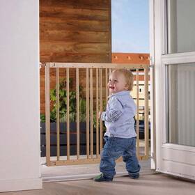 No Sg-md112-bw Wall Mount 23.9-40.1 Inch Doorway Safety Baby Gate Beechwood