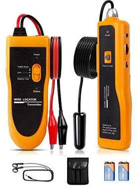 Noyafa 678067366669 Underground Wire Cable Locator Buried Dog Fence Invisible Fence