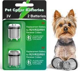 Oiyceiei 313108084064 Dog Collar Batteries For R21 R22 R51 And Microlite Battery High Capacity