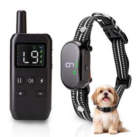 Ollschiy Ol-training-p24-black Small Shock Collar For Dogs 1300ft Dog Training With Remote&