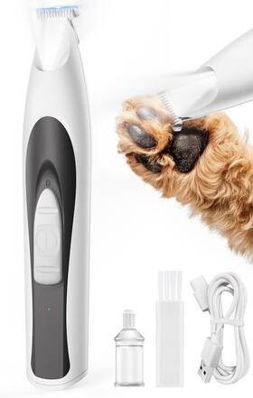 Oneisall Fc11 Low-noise Dog Paw Trimmer With Led Light For Dogs &cats