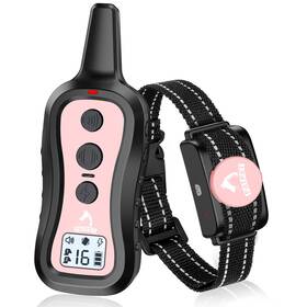 Patpet Chus-dc301sa-pa1a Dog Training Collar With Remote 8-100 Lbs Rechargeable Shock