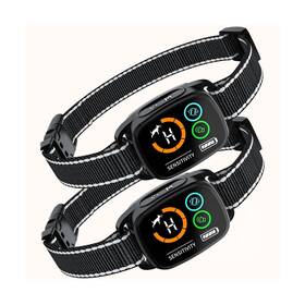 Pattesage Pb45-2 Dog Bark Collar Rechargeable Smart Set Of 2 Anti-bark Coll... Fast Ship