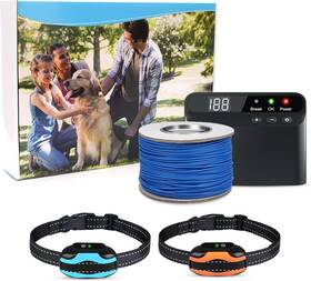 Pceotllar 860-2 Electric Fence Underground System For Dogs Rechargeable