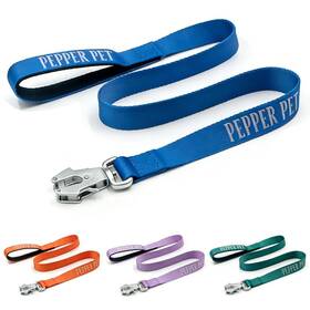Pepper Pet Pp-l-002 Heavy Duty Dog Leash 4ft Tactical Nylon Lead With Metal Quick Release Cl