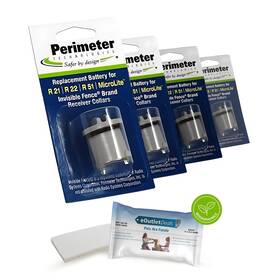 Perimeter Technologies 810082791747 Invisible Fence Collar Battery - Brand Compatible Includes Eoutletdeals Pet