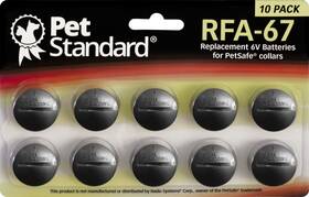 Pet Standard 852512002696 Replacement Rfa-67 6v Lithium Batteries Compatible With Petsafe