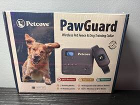 Petcove 850053064029 Pawguard Wireless Pet Fence And Dog Training Collar Pc-pwgrd1-gry
