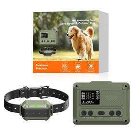 Pethey F910-rec1 Wireless Dog Fence System Electric For Dogs Freedom Safe Indoor Outdo