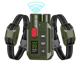 Petlovehub Chn-pai-dgc02 Dogs Training Collar With Remote 1968ft Ip67 Waterproof Rechargeable