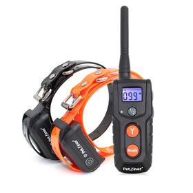Petrainer Pet916-2 Dog Training Collars With Remote - Shock Collar For 2 Dogs Small Medium La