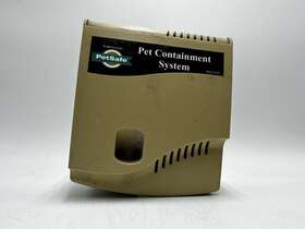 Petsafe 402-504/4 Rf-125 Dog Fence Pet Containment System Untested Asis-yellowed