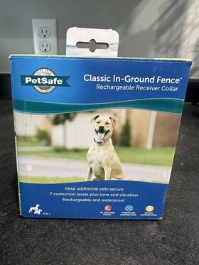 Petsafe 729849174412 Pig00-17441 Classic In-ground Fence Receiver Collar Rechargeable New