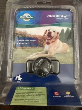 Petsafe 729849178168 New Deluxe Ultralight In-ground Fence Receiver Collar Sealed