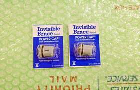 Petsafe 961310106805 Invisible Fence Brand Power Cap For Collar Lot Of 2 Official Sealed New