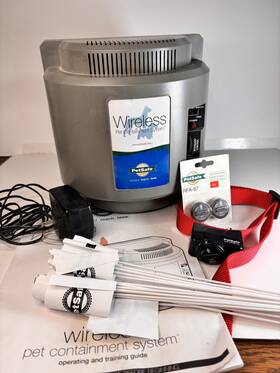 Petsafe If00 Stay And Play Wireless Pet Fence If100 With Accessories