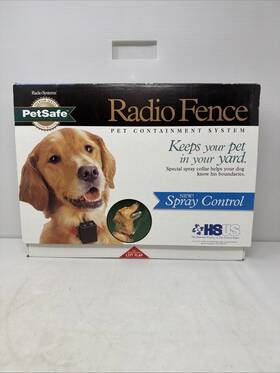 Petsafe Pcrf3000w New Radio Fence Pet Containment System Spray Control - Rare