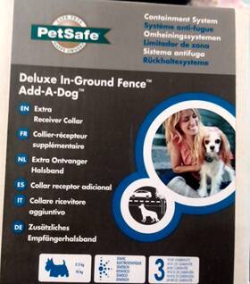 Petsafe Prf-3004xw-20 Deluxe In-ground Fence Add-a-dog Extra Receiver Collar Prf More Nib