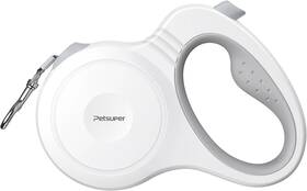 Petsuper Pl01-w Retractable Dog Leash 16ft For Dogs Up To 88lbs 360