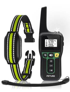 Peture 529a-1-tio Dog Training Collar 7-120lbs 3300ft Range Bark And Combo Wi
