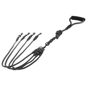 Petyoung 37am16uk2aqw 2/3/4 Way Pet Walking Couplers Lead Nylon Braided Rope No Tangle Dog