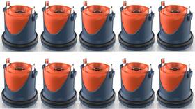 Petzee 789458848890 10 Pcs Replacement For Invisible Fence Battery Compatible With R21 R22