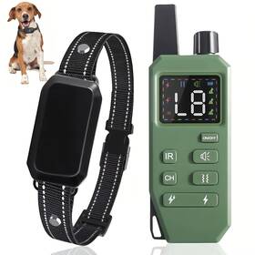 Poffuiw P21— B Dog Shock Collar With Remote 3300ft Training Collars Ip67 Waterproof E-c