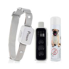 Poiiopy P-510 Citronella Dog Collar With Remote Safer 3 Modes Spray/vibration/be... Fast Ship