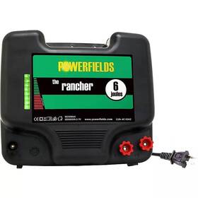 Powerfields Hp-600 Powerfield 180 Acre Dual-zone Rancher Fence Charger 110 Volt
