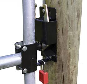 Powerfields P-gl2w Two-way Lockable Livestock Gate Latch For Farms Pet Cages Fence
