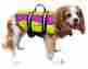 Pp-zn1200 Pawz Pet Products Neoprene Dog Life Jacket Extra Small Yellow Purple Reflective Unisex 617561936336