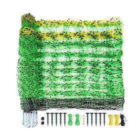 Ppolb Ppef-0003 Electric Fence Netting 47.2 Inch H X 164ft L Portable Movable Livestock Nets Mes
