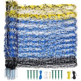 Ppolb Ppef-1002 Highly Visible Blue Electric Fence Netting 42.5 Inch H X 164ft L Portable Livest
