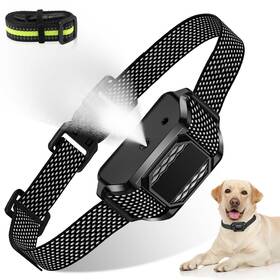 Pqjdfx P100 Safer Citronella Dog Bark Collars Humane Spray For L/m/s Dogs Ip65 Water