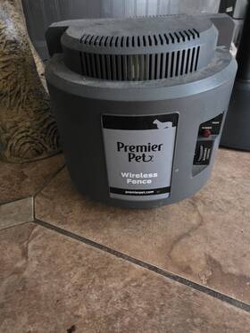 Premier Pet Pwf00-13210 Wireless Fence System Transmitter And Replacement Collar