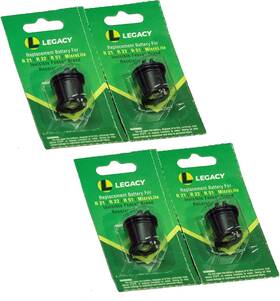 Products 911221-4 Electric Dog Fence Collar Batteries For Invisible Collars - Compa