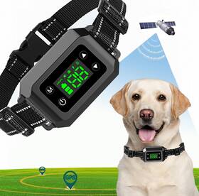Pzekken 313399787836 Gps Wireless Dog Fence System Outdoor Radius 30-999 Ya